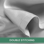 King Sheets by Pure Bamboo, Genuine 100% Organic Viscose Derived from Bamboo Bed Sheet Set, Luxuriously Soft & Cooling, Double Stitching, Lifetime Quality Promise (King, Silver Pearl)