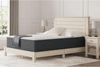 Signature Design by Ashley Hybrid 1300 13 Inch Plush Gel Memory Foam Mattress with Edge Support for Pressure Relief, California King, Fiberglass Free, Mattress in A Box