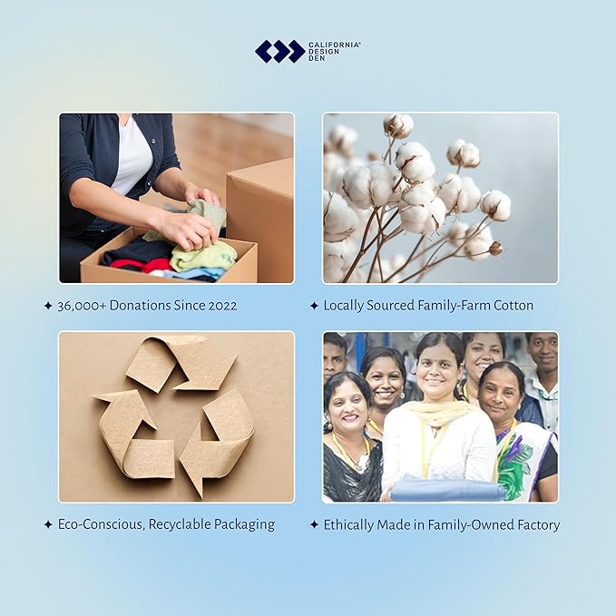 California Design Den Soft Twin Sheets Set - 400 Thread Count Sateen, Natural 100% Cotton Sheets, Deep Pockets, Cooling and Durable Bedding Set for Dorm Rooms & Adults - Grey