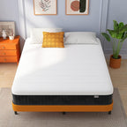 Swbvs Mattress Queen Size, 10 Inch Firm Queen Mattress Size with Hybrid Queen Bed Mattress in a Box, Pressure Relief & Supportive