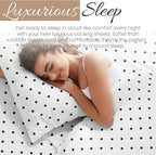 Linen Market 4 Piece California King Bedding Sheet Set (Navy Blue) - Sleep Better Than Ever with These Ultra-Soft Cooling Bed Sheets for Your California King Size Bed - Deep Pocket Fits 16" Mattress