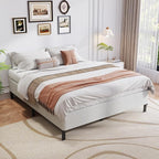 Queen Box Spring, 9 Inch Box Spring for Queen Bed, Heavy Duty Metal Frame Mattress Foundation Support for 3000lbs, Easy Assembly, Noise Free, Non Slip