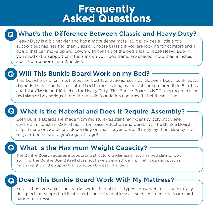 Meliusly Premium 10mm Bunkie Board Twin 2-Pack (38x75'') Patent Pending Low Profile Bed Board Design - Breathable, Noise Minimizing, Moisture Resistant Bunkieboards, Low Profile Bed Support