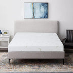 BestMassage | 8 Inch King Mattress | Gel Memory Foam | Medium Firm Feel | White | Bed in a Box, CertiPUR-US Certified | Pressure Relief, Cooling Ventilated Foam | Breathable Knit Cover