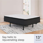 Signature Design by Ashley Limited Edition Pillow Top 13 " Pillow Top Hybrid Mattress with Gel Memory Foam and Edge Support for Cool Sleep and Pressure Relief, King, Fiberglass Free, Mattress In A Box