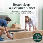 ZINUS 6 Inch Foam and Spring RV Mattress, [New Version], Short Queen for RVs, Campers & Trailers, Smaller, More Convenient WonderBox Packaging, Mattress-in-a-Box