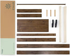 ZINUS Tonja Wood Platform Bed Frame with Headboard, Mattress Foundation with Wooden Slat Support, No Box Spring Needed, Easy Assembly, Full