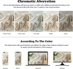 NEWCOSPLAY Super Soft Queen Blanket Linen Premium Silky Flannel Fleece Leaves Pattern Lightweight Bed Blanket All Season Use (Linen, Queen(90"x90"))
