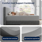 Avenco 12 Inch Full Mattress in a Box with Comfort Memory Foam for Pain Relief & Guestroom Sleep