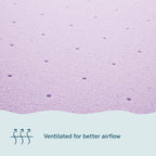 LUCID 3 Inch Lavender Infused Memory Foam Mattress Topper, Twin XL Size – Ventilated Design – Pressure Relieving Bed Topper - Mattress Pad – CertiPur Certified