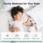Novilla Mattress Twin, 8-Inch Gel Memory Foam Mattress for Pressure Relief, Enhanced Support & Plush Comfort, Twin Bed in a Box, Bliss