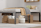 Metal Bed Frame Twin XL Size - 18 Inch Heavy-Duty Twin XL Platform Bed Frame No Box Spring Needed, Easy Assembly, Noise-Free, Sturdy Mattress Foundation, Underbed Storage Space