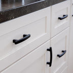 Franklin Brass (10-Pack) – Matte Black Cabinet Handles, 3 Inch Hole Center, Pulls for Drawers, Kitchen Cabinet Door, Dressers | Pierce