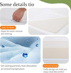 BestMassage | 12 Inch King Mattress | Gel Memory Foam | Medium Firm Feel | White | Bed in a Box, CertiPUR-US Certified | Pressure Relief, Cooling Ventilated Foam | Breathable Knit Cover