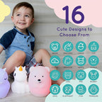 LumiPets Keith the Koala Squishy Night Light for Kids | Silicone Lamp with Tap & Remote Control | Rechargeable, 9 Color Changing Animal Night Light for Boys & Girls | Portable Nightlight With USB Cord
