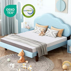 Amazon Basics Memory Foam Mattress, Soft Plush Feel, Queen, White/Grey, 80 x 60 x 6 inches (LxWxH)