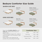 Bedsure King Size Comforter Set - Pink Clay Soft Bedding for All Seasons, Cationic Dyed Bed Set, 3 Pieces, 1 King Size Comforter (104"x90") and 2 Pillow Shams (20"x36"+2")