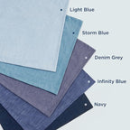 Bedsure Twin/Twin XL Comforter Set - Navy Blue Soft Bedding for All Seasons, Cationic Dyed Bed Set, 2 Pieces, 1 Twin Size Comforter (68"x88") and 1 Pillow Sham (20"x26"+2")