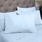 Queen Sheets Aqua - 6 Piece 1500 Supreme Collection Fine Brushed Microfiber Deep Pocket Queen Sheet Set Bedding - 2 Extra Pillow Cases, Great Value, Queen, Aqua