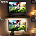 PAUTIX COB LED Strip Light 6.56ft/2m, 640LEDs 1200lm Dimmable 5V USB LED Strip White 4000K CRI90+ TV Backlight,USB Powered Flexible Under Cabinet LED Tape Light for Bedroom,Kitchen,Home DIY Lighting