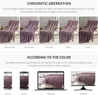 BOURINA Dark Lavender Throw Blanket 50 x70 Inches Jacquard Argyle Throw Textured Solid Soft Throws and Blankets for Sofa or Bed Knitted Decorative Blanket