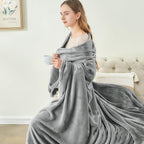 BEDELITE Fleece Blanket Twin Size Grey Throw Blanket for Couch & Bed, Luxury Plush Cozy Fuzzy Blanket 60x80 inches, Super Soft Warm Lightweight Throw Blanket for Travel Camping