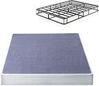 ZINUS 7 Inch Queen Metal Smart Box Spring, Mattress Foundation, Strong Metal Frame, Easy Assembly