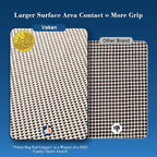Veken 4 Ft Round Rug Pad Gripper for Hardwood Floors, Circle Non Slip Rug Pads for Area Rugs, Thick Rug Grippers for Tile Floors, Under Carpet Anti Skid Mat, Keep Your Rugs Safe and in Place