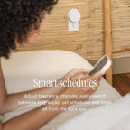 Pura & K. Hall Designs Home Scent Refill - Smart Home Air Diffuser - Up to 120-Hours of Premium Fragrance per Refill - Household Essential - Clean Diffuser Fragrance - 2 Pack, Gingerbread