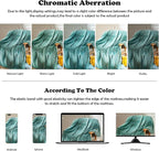 NEWCOSPLAY Super Soft Queen Blanket Light Teal Premium Silky Flannel Fleece Leaves Pattern Lightweight Bed Blanket All Season Use (Light Teal, Queen(90"x90"))