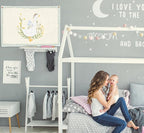 Silly Goose Nursery Rectangular Canvas Banner-Boho Flag Wall Sign Decor for Boys Toddler Kid, Baby Room Above Crib Bedroom Playroom Kindergarten Reading Room Decor-Baby Shower Birthday Christmas Gift