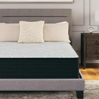 Signature Design by Ashley King Size Palisades 14 Inch Firm Hybrid Mattress with Quick Response Gel Memory Foam, Fiberglass Free, Mattress In A Box