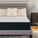 Signature Design by Ashley Twin Size Palisades 14 Inch Firm Hybrid Mattress with Quick Response Gel Memory Foam, Fiberglass Free, Mattress In A Box