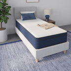 NapQueen Twin Size, 12 Inch New Victoria Hybrid Cooling Gel Infused Pocket Spring and Memory Foam Mattress, Bed in a Box, CertiPUR-US Certified