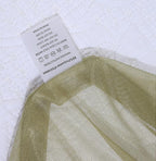 Akiky Canopy for Girls Room Bed Curtains Sheer Curtain for Twin Full Queen Size Bed Drapes,8 Panels Canopies with Light,Room Décor(King,Sage Green)