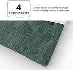 Bedsure California King Comforter Set - Emerald Green Soft Bedding for All Seasons, Cationic Dyed Bed Set, 3 Pieces, 1 California King Size Comforter (104"x96") and 2 Pillow Shams (20"x36"+2")