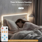 PAUTIX COB LED Strip Light 32.8ft,Engineering Level UL Listed Daylight White 6000K,CRI93+ Super Bright High Lumen,Dimmable 24V Flexible LED Tape Light with RF Remote,for Home&Office Decor DIY Lighting