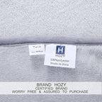 Soft King Size Blanket All Season Warm Fuzzy Microplush Lightweight Thermal Fleece Blankets for Couch Bed Sofa,90x108 Inches,Gray