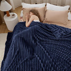 Bedsure GentleSoft Blue California King Size Blanket for Couch - Cozy Soft Blankets for Women, Cute Small Fleece Throws for Girls, Birthday Gifts for Women, 102x96 Inches