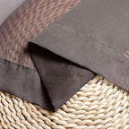 Chyhomenyc Sheer Curtains 63 Inch Length 2 Panels, Light Filtering Rod Pocket Window Sheer Curtain Drapes for Bedroom Living Room, 42Wx63L, 2 Panels, Chocolate Brown