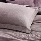 Monbix Full Size Comforter Set, Lilac Bedding Comforter for Full Size Bed Set Reversible, Bedding Sets Full 7 Pieces, Cationic Dyeing Bed in a Bag with Comforter, Sheets, Pillowcases & Shams