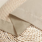 Chyhomenyc Taupe Sheer Curtains 30 inch Length 2 Panels, Light Filtering Voile Rod Pocket Short Window Curtians for Bathroom Living Room Farmhouse Small Windows, 42Wx30L inches