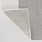 JONATHAN Y Geometric Organic Shapes Indoor Outdoor Area Rug 5X8 Cream/Black, Zia Modern for Backyard, Patio, Porch, Easy-Cleaning, High Traffic, Pet-Friendly, Non-Shedding (TSN306A-5)