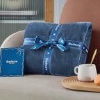 Bedsure GentleSoft Fleece Bed Blankets Full Size Mineral Blue - Soft Lightweight Plush Fuzzy Cozy Luxury Blanket Microfiber, 84x90 inches