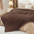 Bedsure GentleSoft Fondue Fudge Full Blanket for Bed - Cozy Soft Blankets for Women, Cute Small Fleece Throws for Girls, Birthday Gifts for Women Decor Gifts for Mom, 84x90 Inches