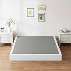 ZIYOO King Box Spring and Cover 9 Inch High Profile Metal Boxspring Easy Assembly,Mattress Foundation/Heavy Duty Metal Steel Structure/Quiet Noise-Free Accessory