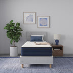 NapQueen Twin Size, 12 Inch New Victoria Hybrid Cooling Gel Infused Pocket Spring and Memory Foam Mattress, Bed in a Box, CertiPUR-US Certified