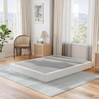 Queen Box Spring 9 Inch High Profile Strong Metal Frame Mattress Foundation, Quiet Noise-Free,Easy Assembly, 3000lbs Max Weight Capacity