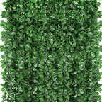 1080 Feet 144 Pack Fake Greenery Hanging Garland, Ivy Leaf Plants, Vine Leaves, Fake Flowers Foliage for Bedroom Garden Wall Decor