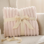 Bedsure GentleSoft Crystal Pink Twin Blanket for Bed - Super Soft Cozy Blankets for Women, Cute Large Blanket for Girls, 66x90 Inches